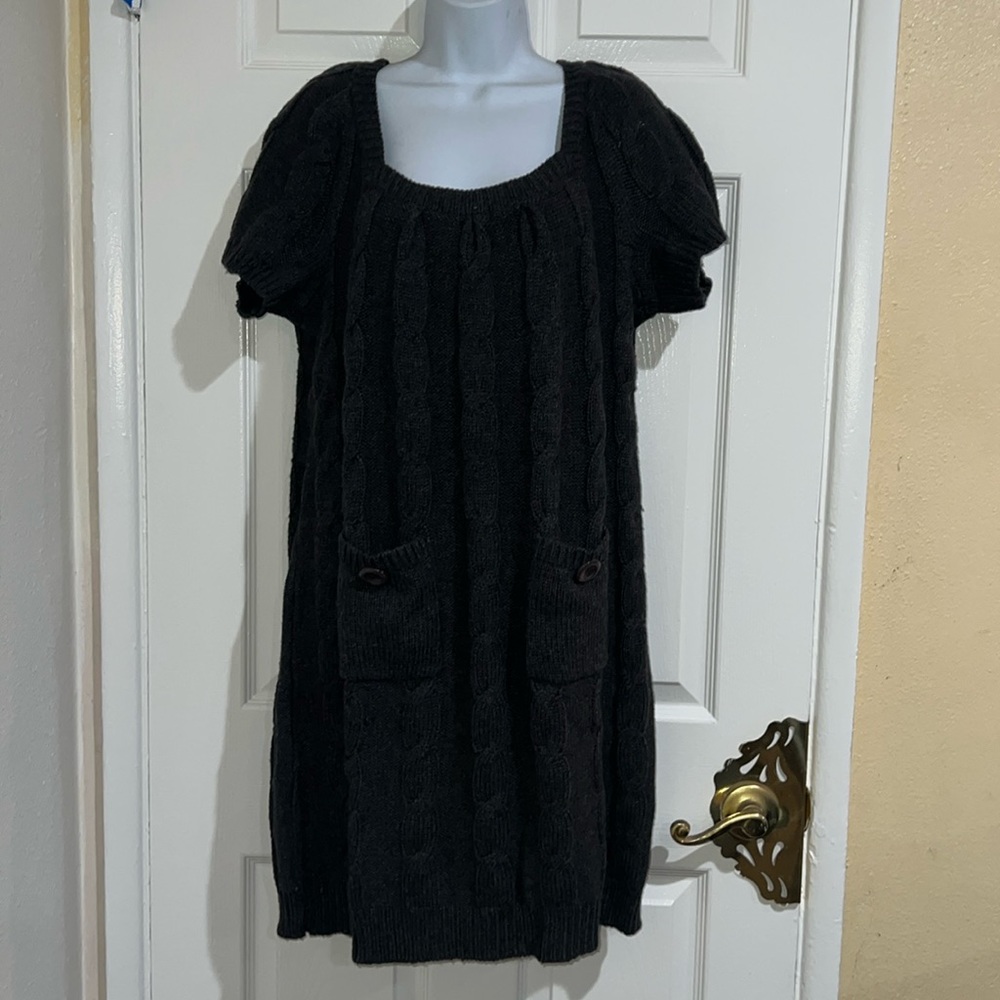 Inc 1x Gray long Dress Shirt